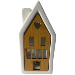 Casa con luz a Batería